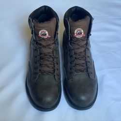 Brahma Men's Liner Waterproof 6" Steel Toe Work Boots