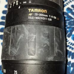 Tamron Ld 672D 75-300mm F/ 4.0-5.6 AF Nikon Lens

