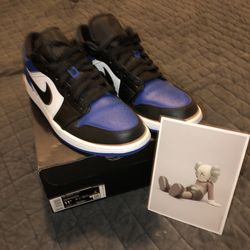 Air Jordan 1 Low Royal Toe Size 11.5 Shoes