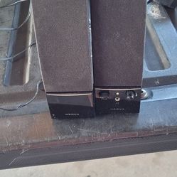 Computer Speakers  and Keyboard $15