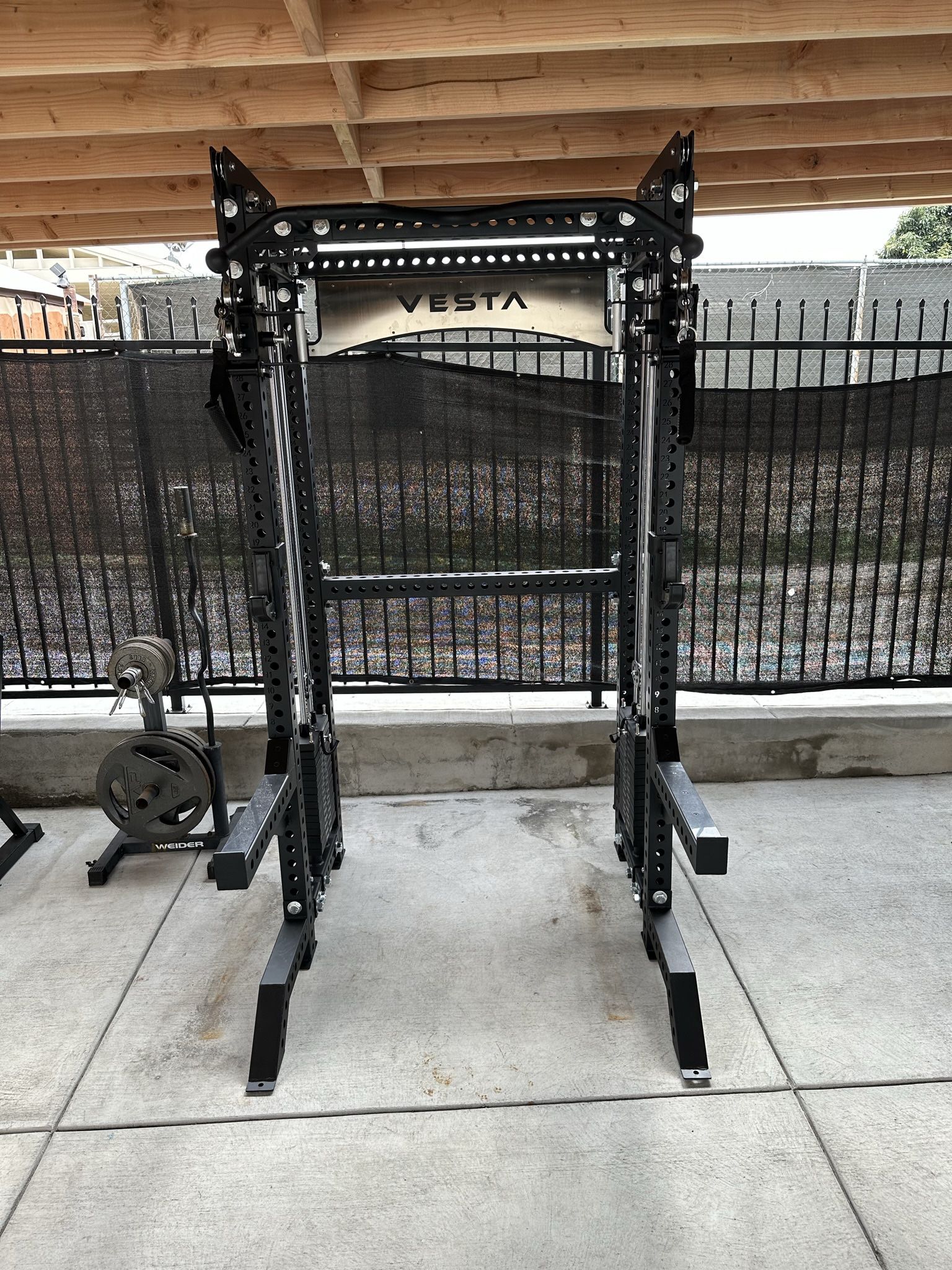 Vesta Fitness PRO SERIES 2-1 Ultimate Half Rack Functional Trainer/Gym Equipment/ Home Gym/ Fitness/ FREE DELIVERY 🚚