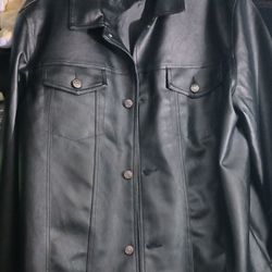 Leather Trucker Jacket