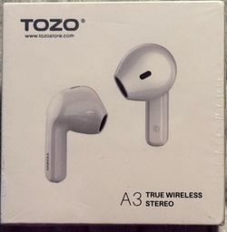 TOZO A3 Earbuds White