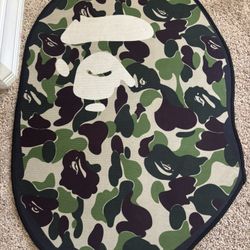 BAPE HEAD RUG