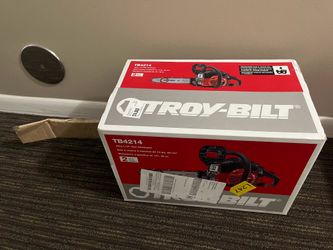 Troy Bilt 14” 42cc chainsaw NEW