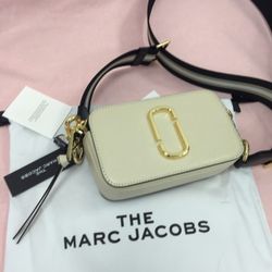 Marc Jacobs The Snapshot Crossbody Bag Cloud White Multi