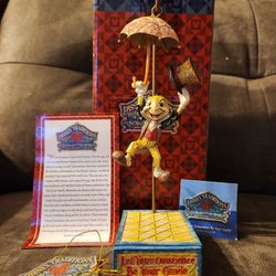 Jim Shore Walt Disney Showcase Jiminy Cricket Let Your Conscience Be Your Guide