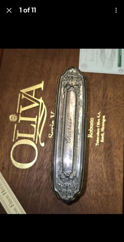 Sterling Silver Antique Chlothing Brush 925 Horsehair Victorian Art Nouveau N&H