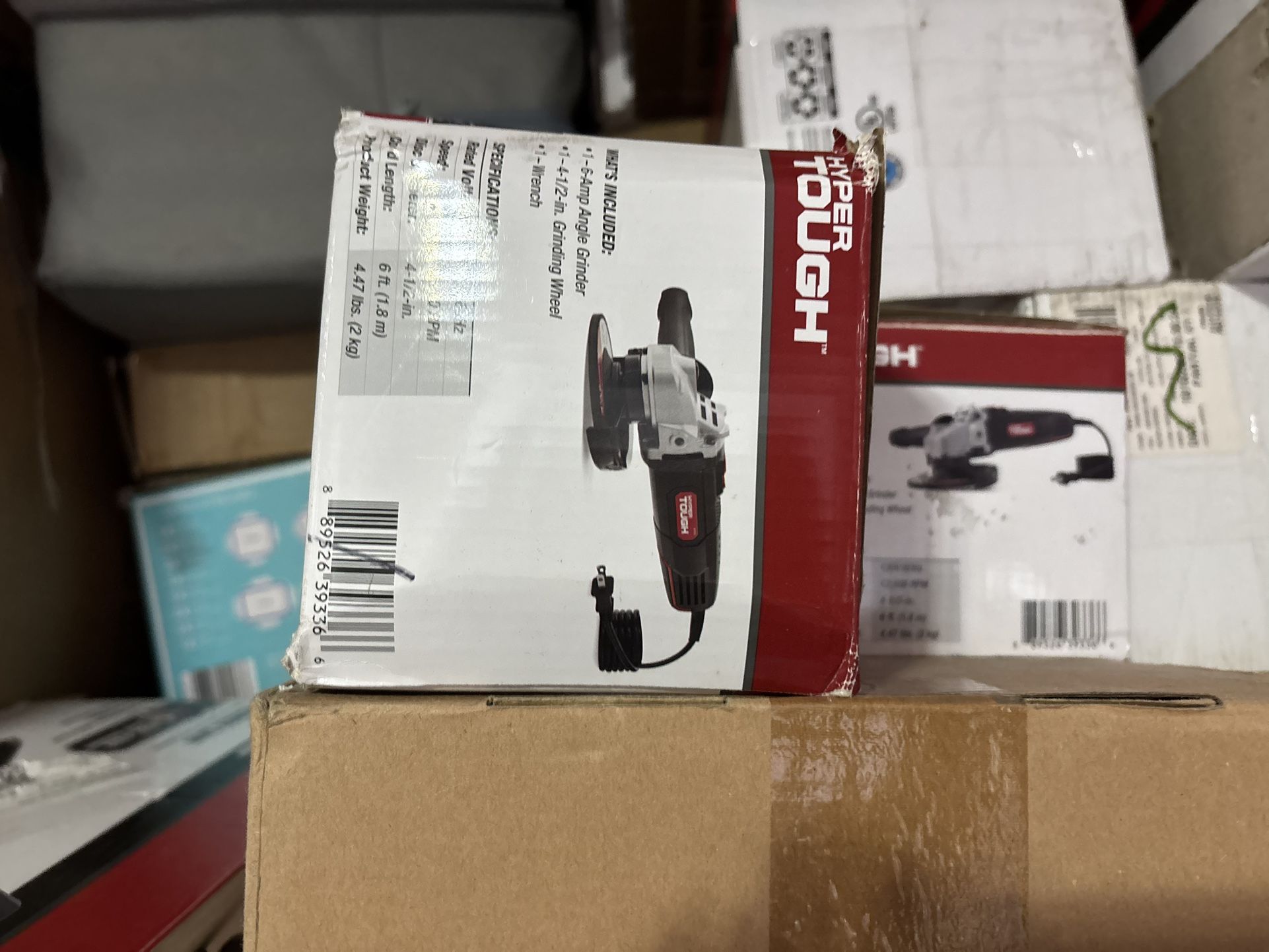 Hyper Tough Angle Grinder