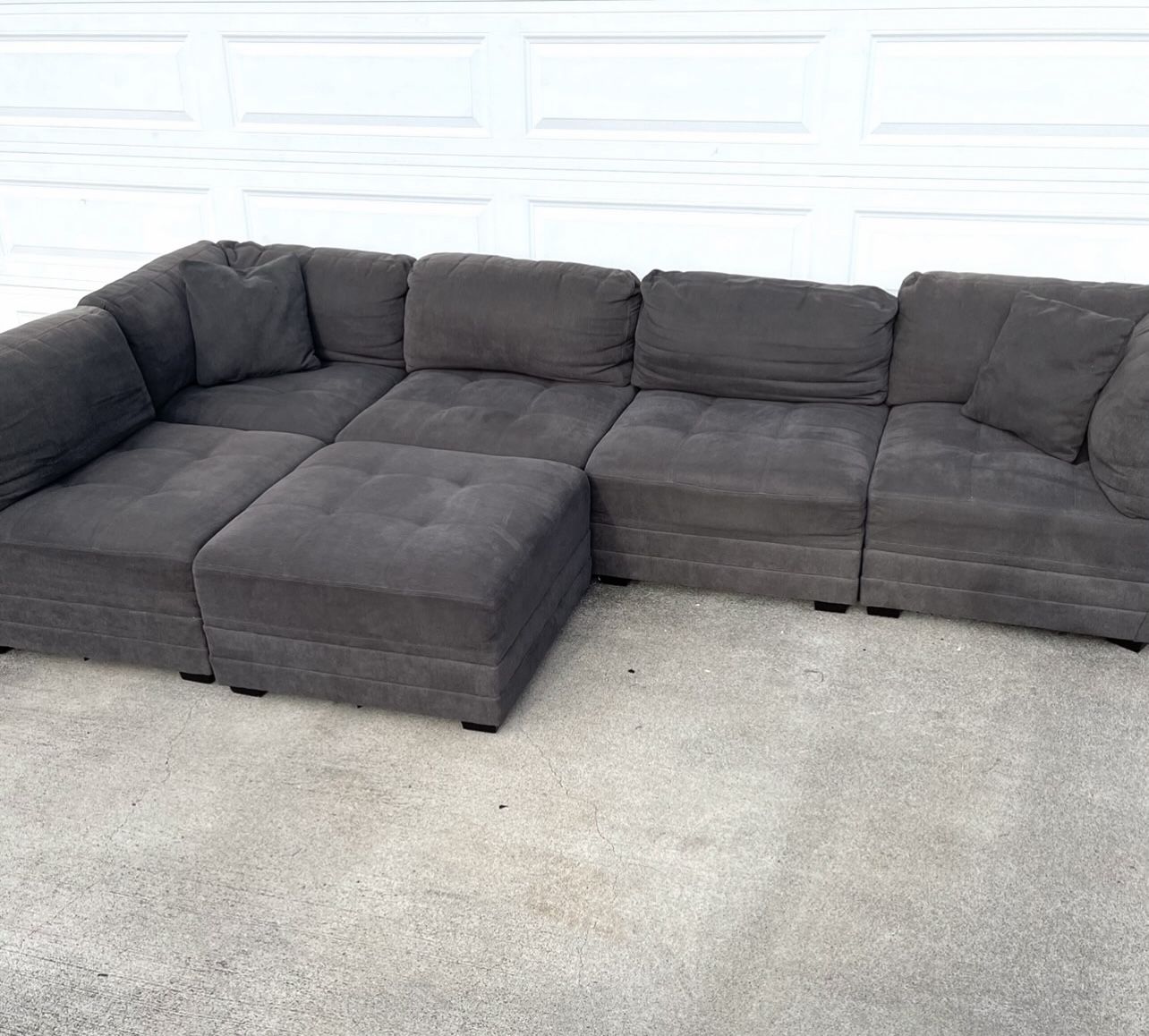 Modular Sectional Free Delivery Sofa Ottoman Couch Set