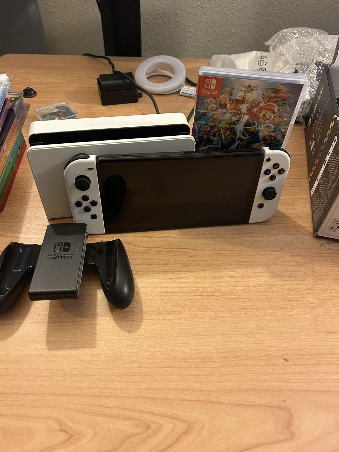 Nintendo Switch OLED W/ Super Smash Bros