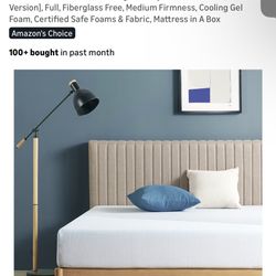 Zinus queen size Mattress With Full Size Box Spring 