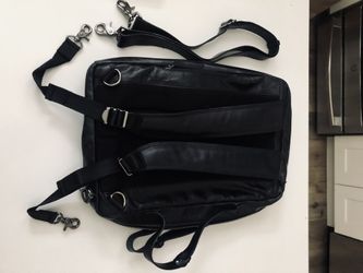Hook & Albert Convertible Leather Laptop Bag/Briefcase
