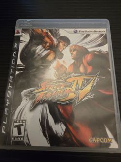 PS3 Street Fighter game $10