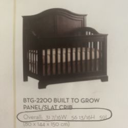 Crib / Full Bed - Convertible Set