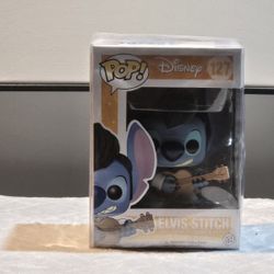 Disney - Lilo and Stitch - Elvis Stitch #127 Funko pop! Vinyl Figure With Protector