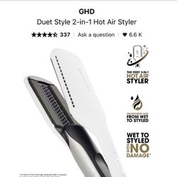 ghd duet style 2- in -1 hot air and stylet** BRAND NEW IN BOX