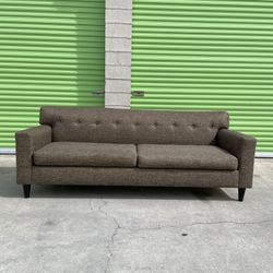 *Free Delivery* Brown Modern Couch Sofa 3 Seater
