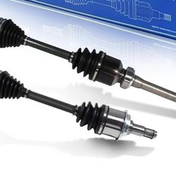 CV Axle Shaft Assembly FWD Compatible With Toyota Camry 2002-2006 LE SE XLE, Solara 2004-2008 SE SLE 2.4L, Left Right (Front Driver Passenger Side)