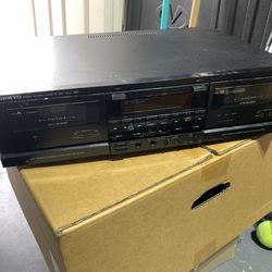 VINTAGE ONKYO DOUBLE CASSETTE DECK