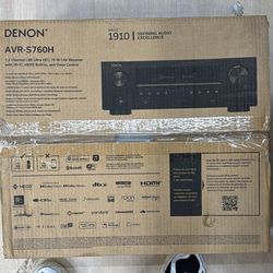 Denon AVR-S760H home theater AV receiver