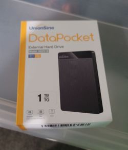1TB EXTERNAL HARD DRIVE BRAND NEW FACTORY SEALED PERFECT FOR PS4 /PC