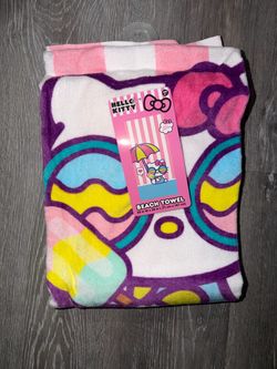 Hello Kitty Beach Towel 28x58 in