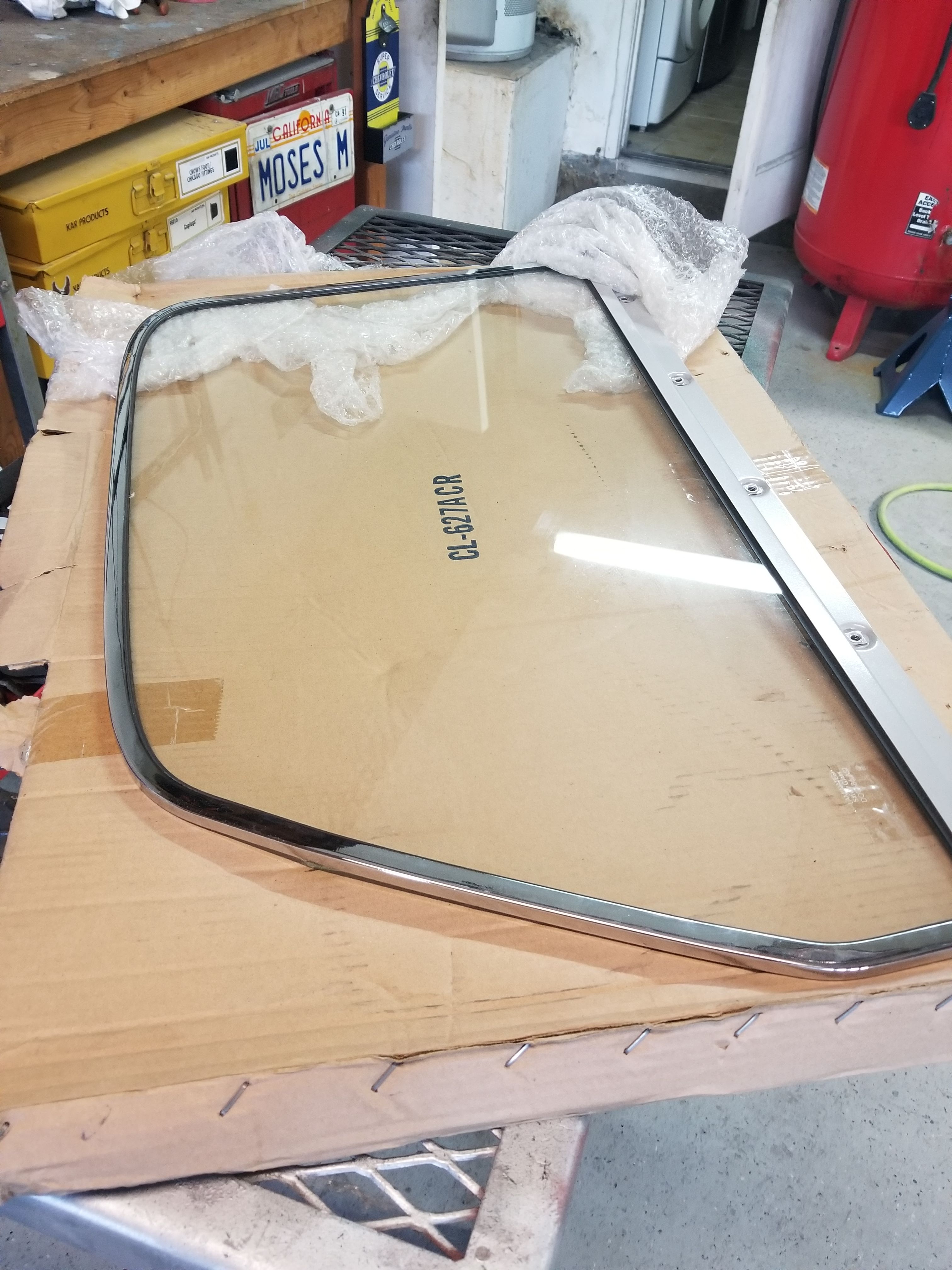 1950 chevy truck window