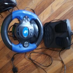 Ps2 Driving Racing Wheel