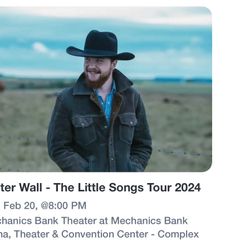 Colter Wall Concert Tickets 