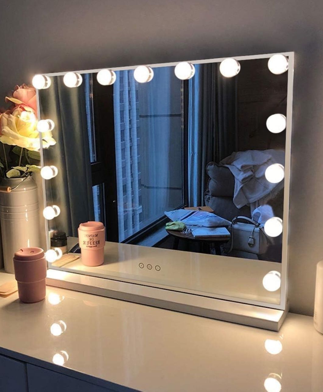 Espejo de maquillaje