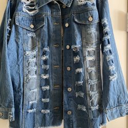 Women’s New Distressed Jacket