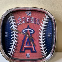 Los Angles Angles 12” Powered battery Wall Clock !!