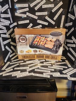 Restaurant Classics smokeless indoor bbq grill
