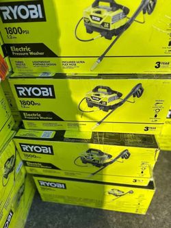 RYOBI 1800 PSI 1.2 GPM Cold Water Corded Electric Pressure Washer