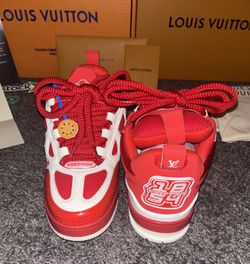 LV Skates Red/White Brand New Size 9