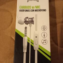 Brand New Plugs Earbuds With Mic