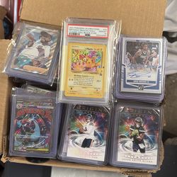 Pokemon and sports cards autographed sports card an memorabilia cards