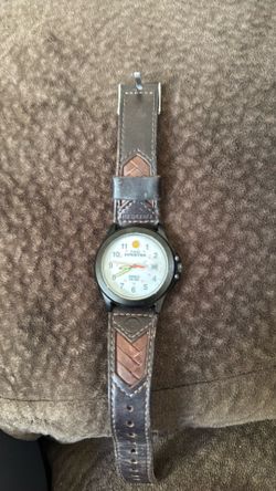 Timex Expedition Watch with Leather Band