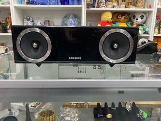 black Samsung DA-E751 2.1-channel 100-watt dual audio
