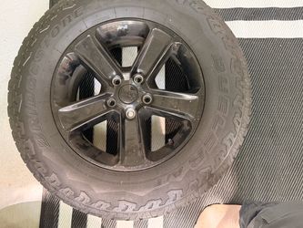 Rims and tires for jeep wrangler