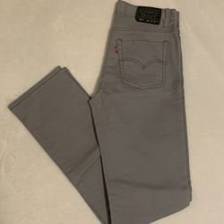 Levi’s 510 Super Skinny Jeans: Size Youth 20 Regular (30W x 30L), Color Light Gray