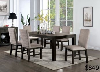 Dining table set