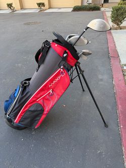 Maxfli Golf Bag and Top Flite Junior Club Set