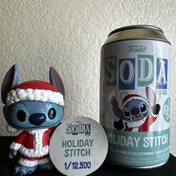 Funko Soda: Disney - Holiday Stitch (Common) 1/12,500 Vinyl Figure