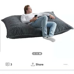 Big Crash Pillow From Costco About 5ft x 3.5ft