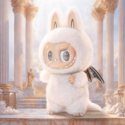 Authentic Angel In clouds Labubu Vinyl Plush 