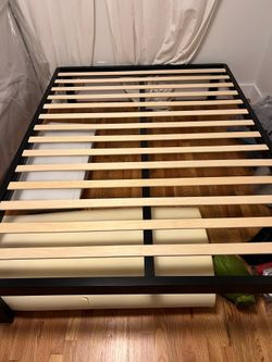 Queen bed frame