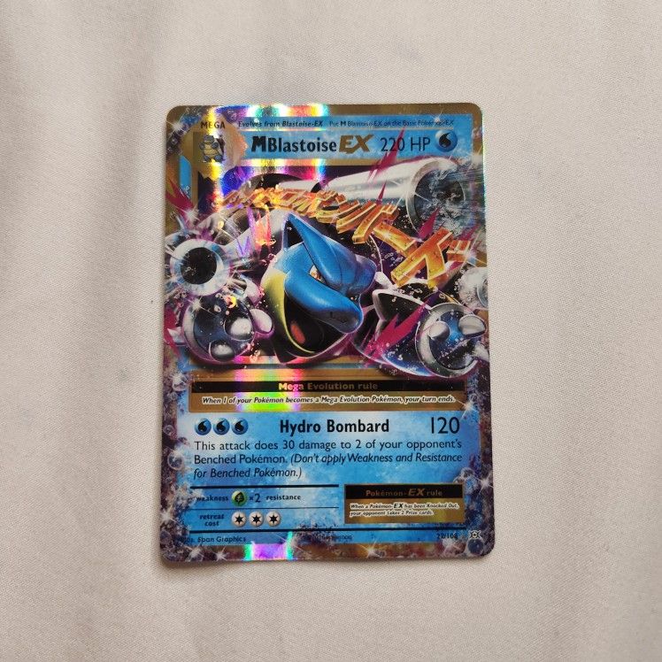 Mega Blastoise Ex 22/108