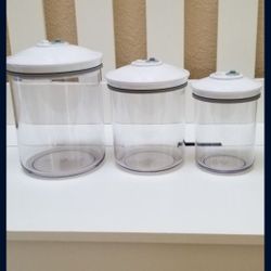 Vacuum Canisters With Lids